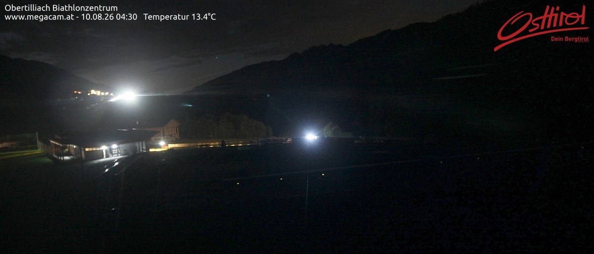Archived image Webcam Biathlon centre Obertilliach