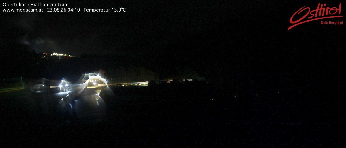 Archiv Foto Webcam Biathlonzentrum Obertilliach, Osttirol