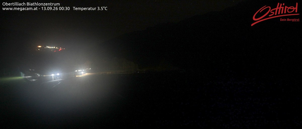 Archiv Foto Webcam Biathlonzentrum Obertilliach, Osttirol