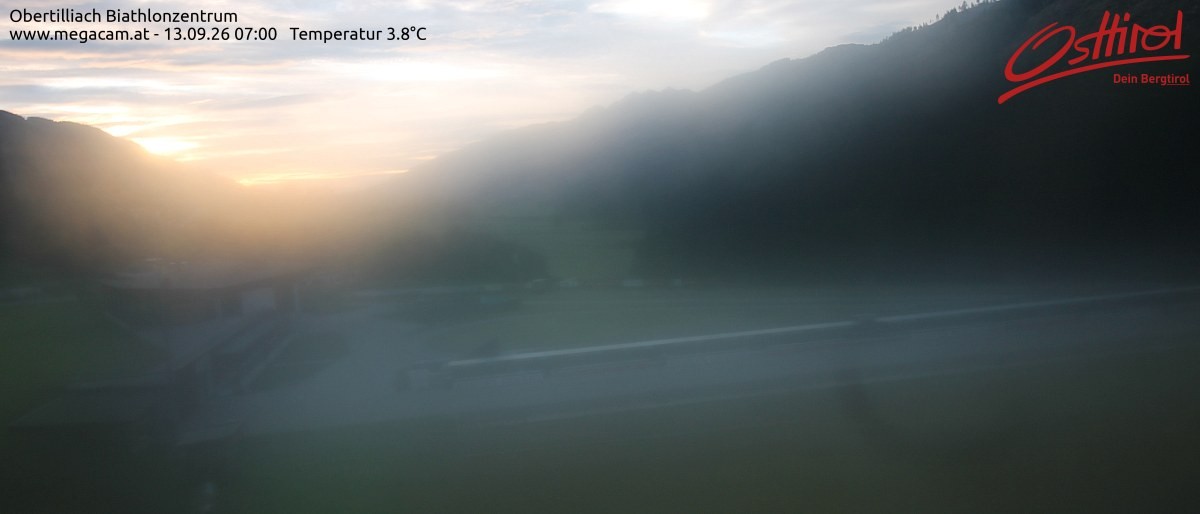 Archiv Foto Webcam Biathlonzentrum Obertilliach, Osttirol