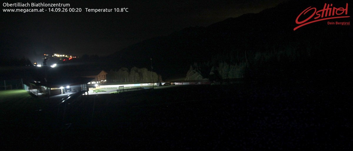 Archiv Foto Webcam Biathlonzentrum Obertilliach, Osttirol