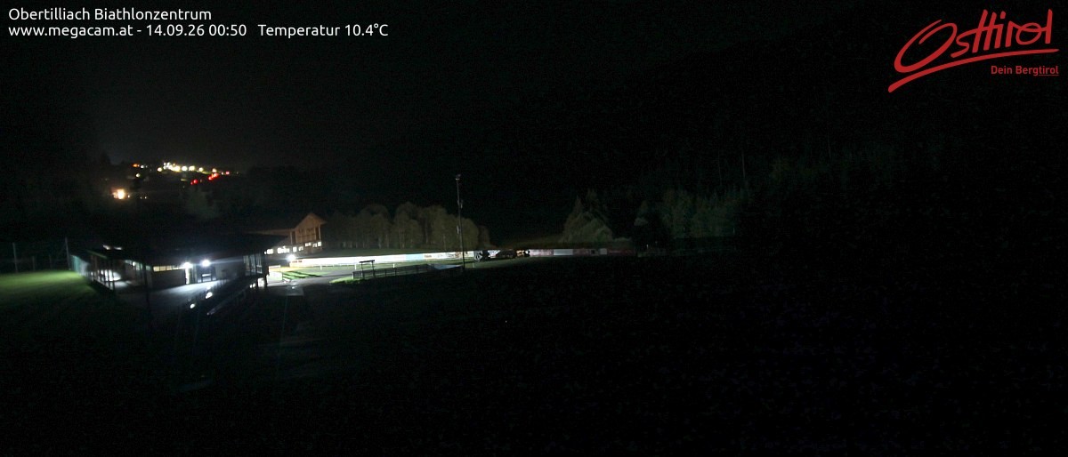 Archiv Foto Webcam Biathlonzentrum Obertilliach, Osttirol