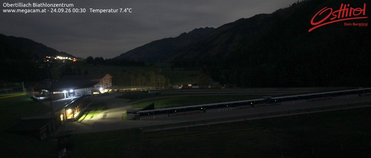 Archived image Webcam Biathlon centre Obertilliach