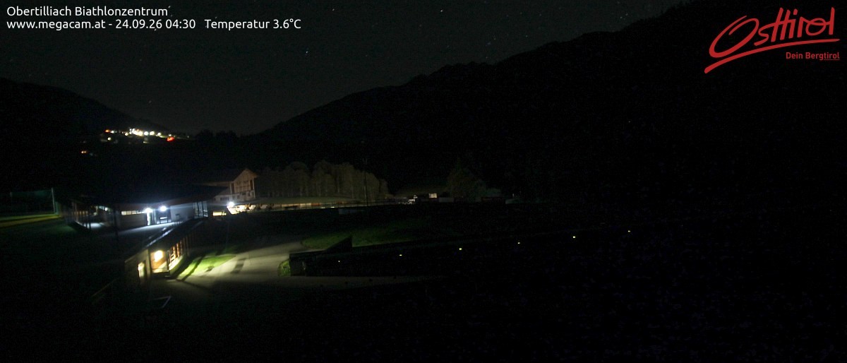Archived image Webcam Biathlon centre Obertilliach