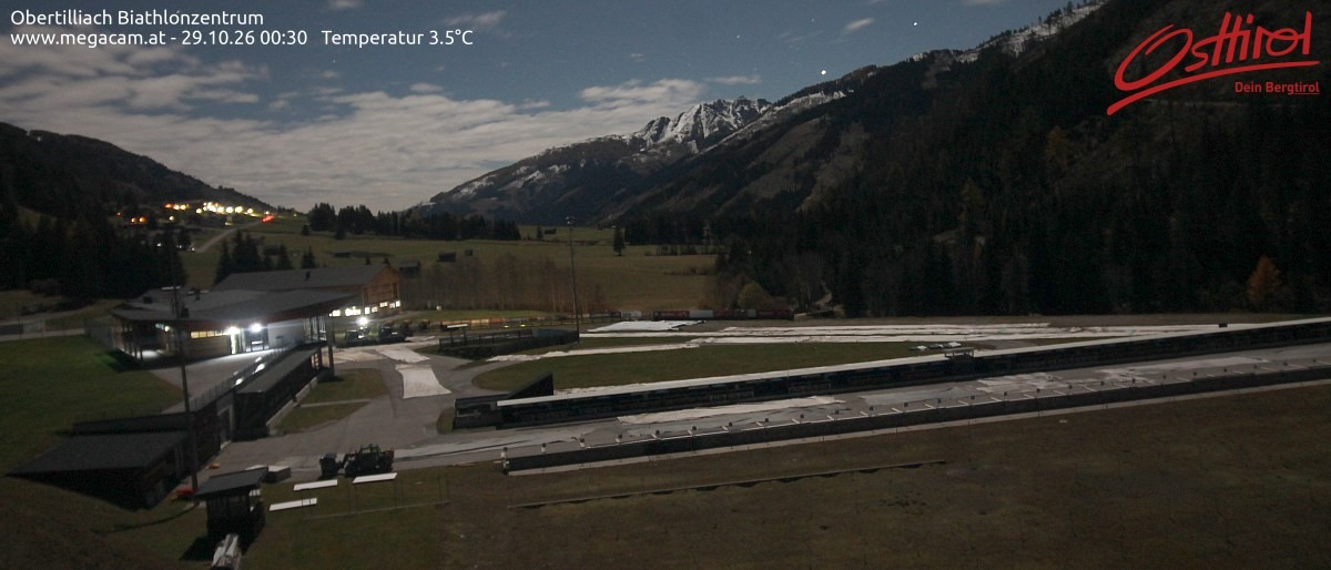 Archiv Foto Webcam Biathlonzentrum Obertilliach, Osttirol
