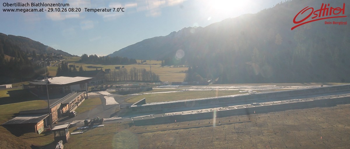 Archiv Foto Webcam Biathlonzentrum Obertilliach, Osttirol