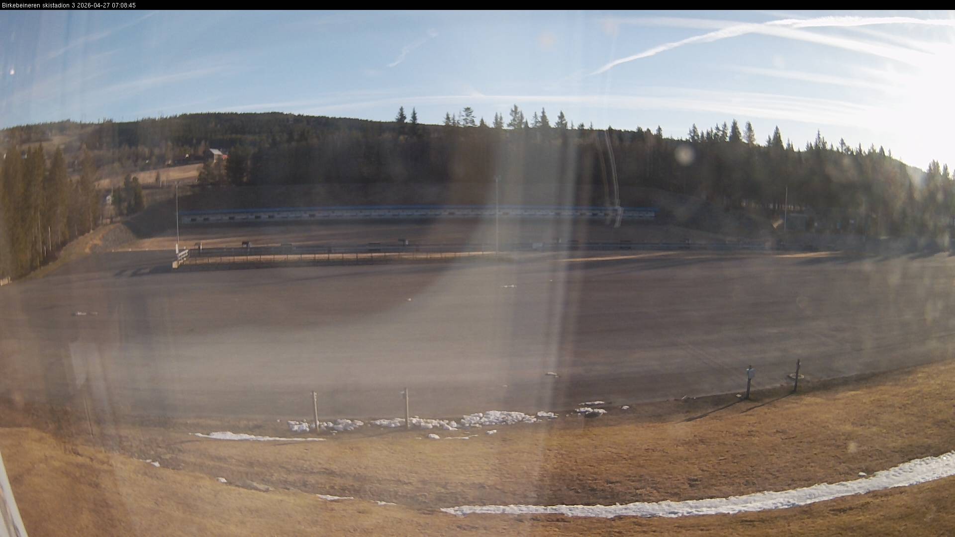 Archived image Webcam Lillehammer - ski stadium