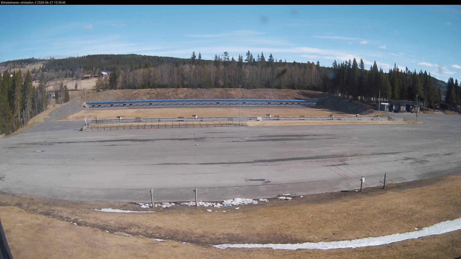 Archived image Webcam Lillehammer - ski stadium