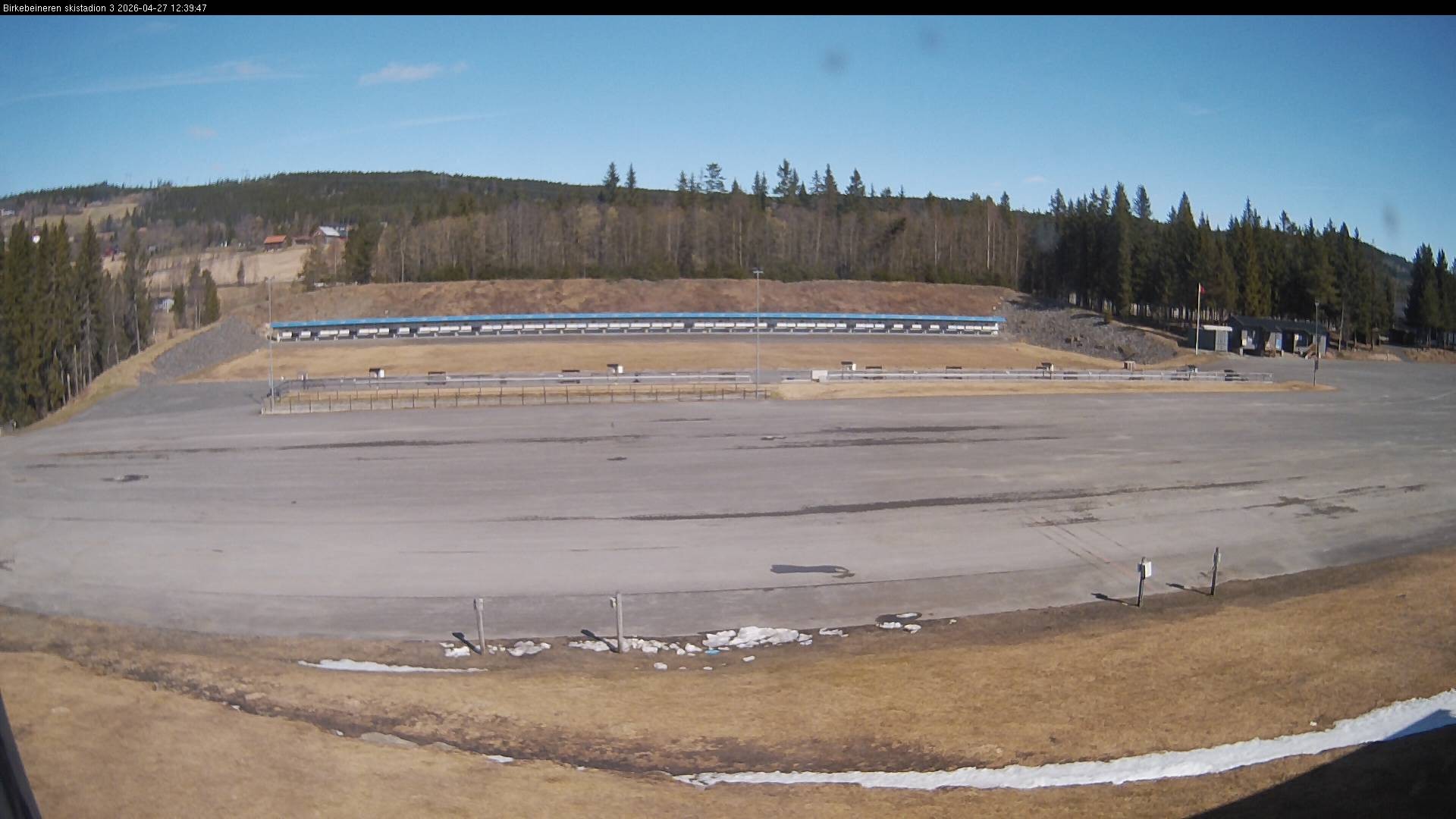 Archived image Webcam Lillehammer - ski stadium