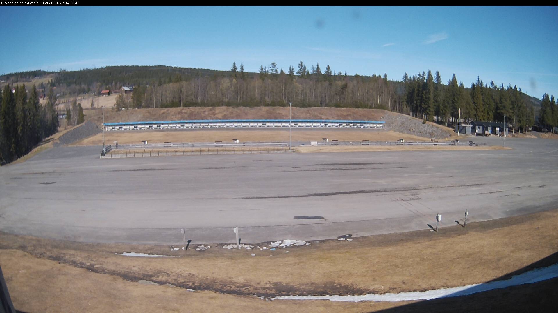 Archived image Webcam Lillehammer - ski stadium