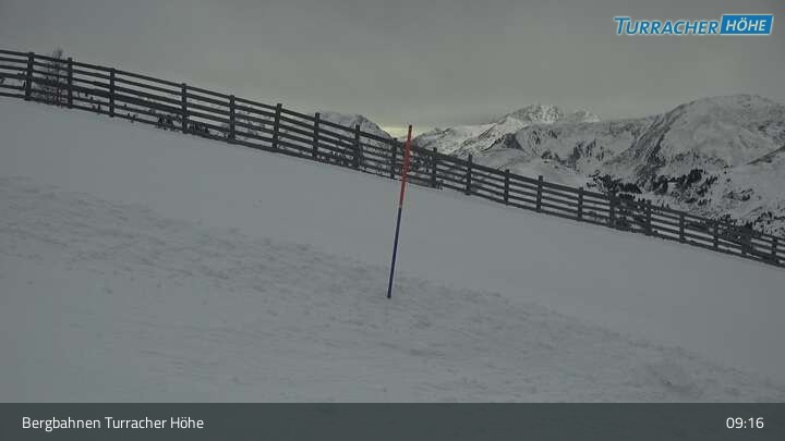 Archiv Foto Webcam Turracher Höhe: Blick Richtung Tal