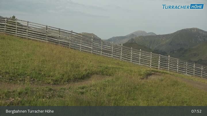 Archiv Foto Webcam Turracher Höhe: Blick Richtung Tal