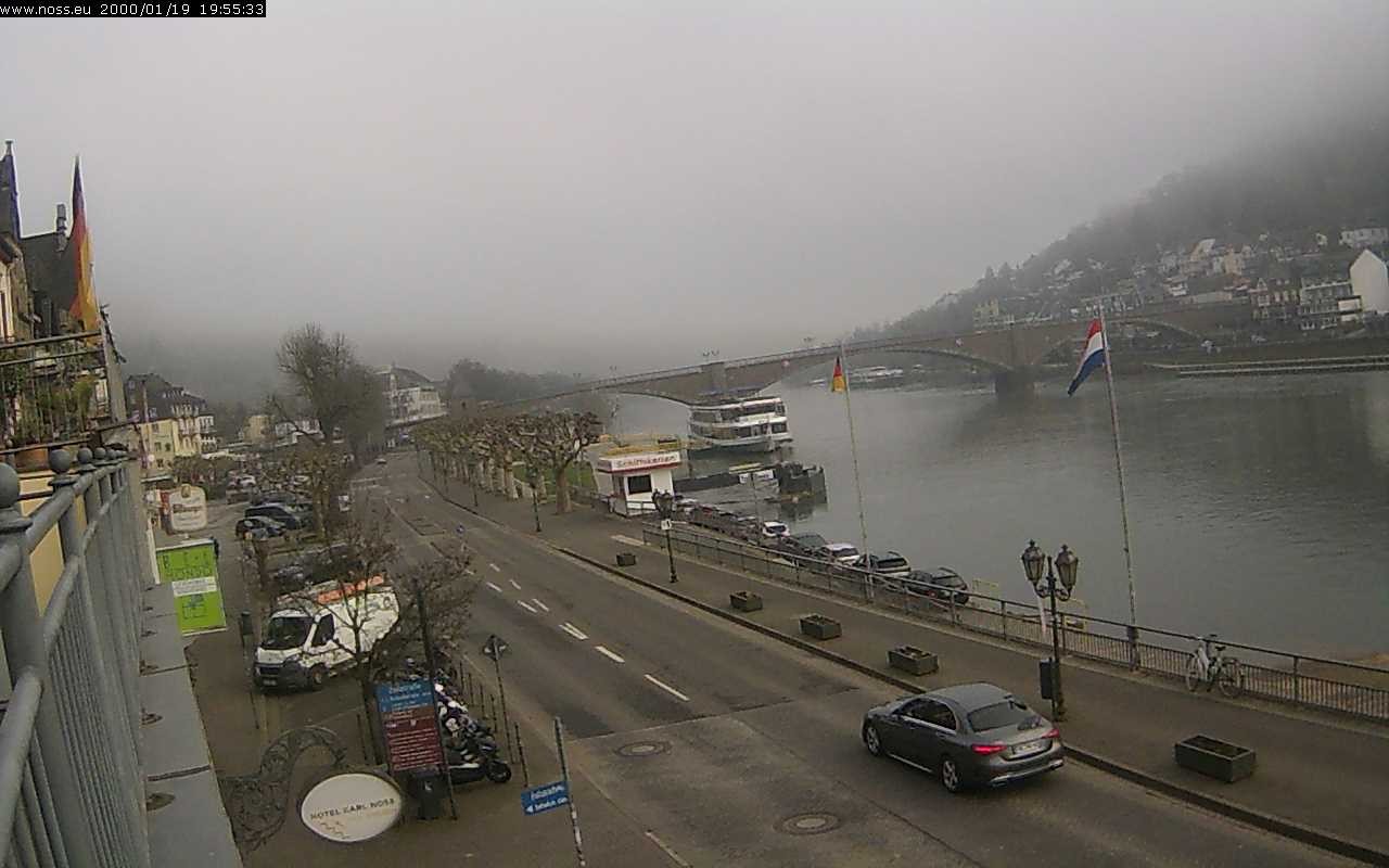 Archived image Webcam Cochem - View to the river Mosel