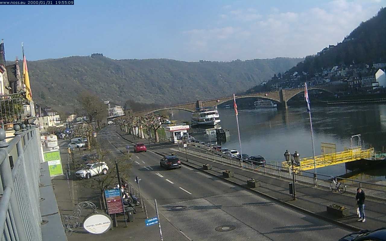 Archived image Webcam Cochem - View to the river Mosel