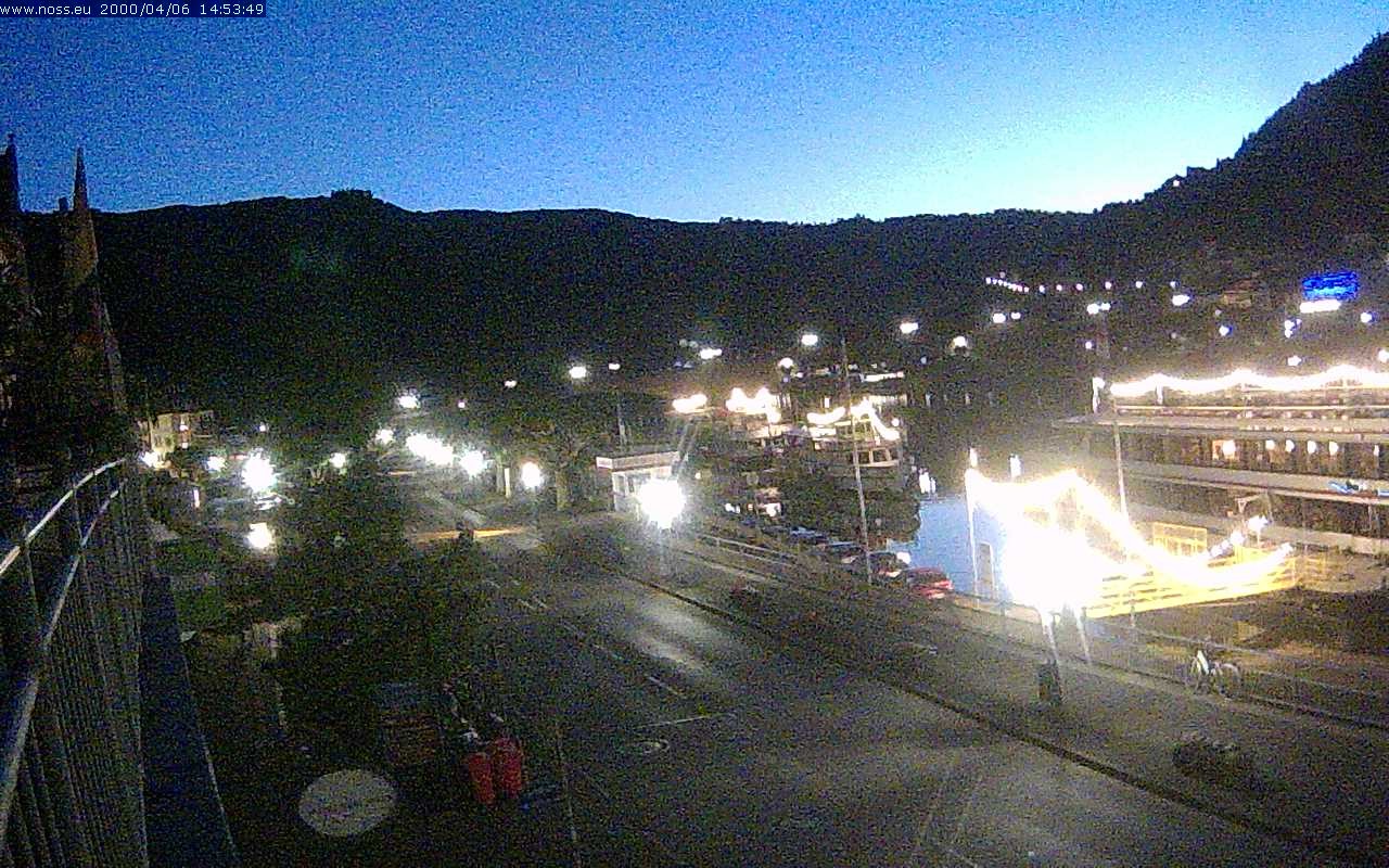 Archiv Foto Webcam Cochem Uferpromenade - Blick auf die Mosel