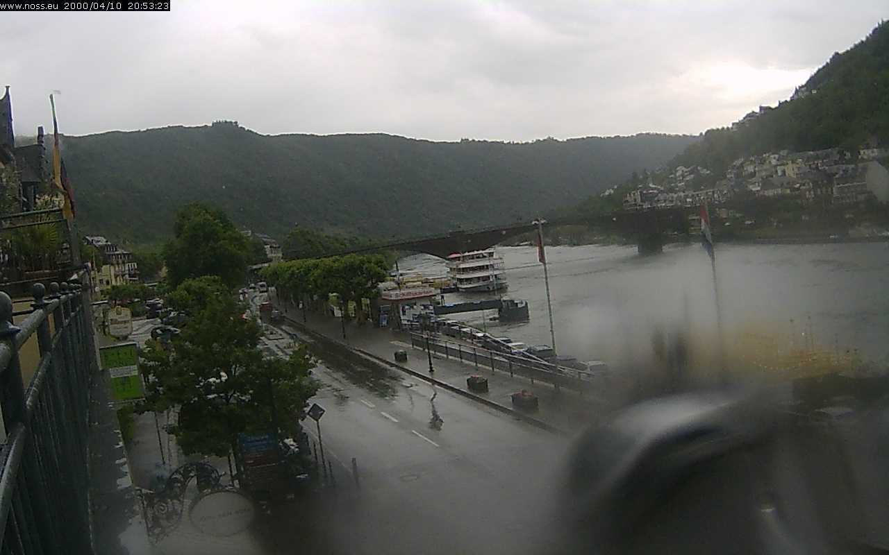 Archiv Foto Webcam Cochem Uferpromenade - Blick auf die Mosel