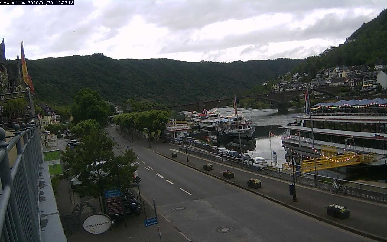 Archiv Foto Webcam Cochem Uferpromenade - Blick auf die Mosel