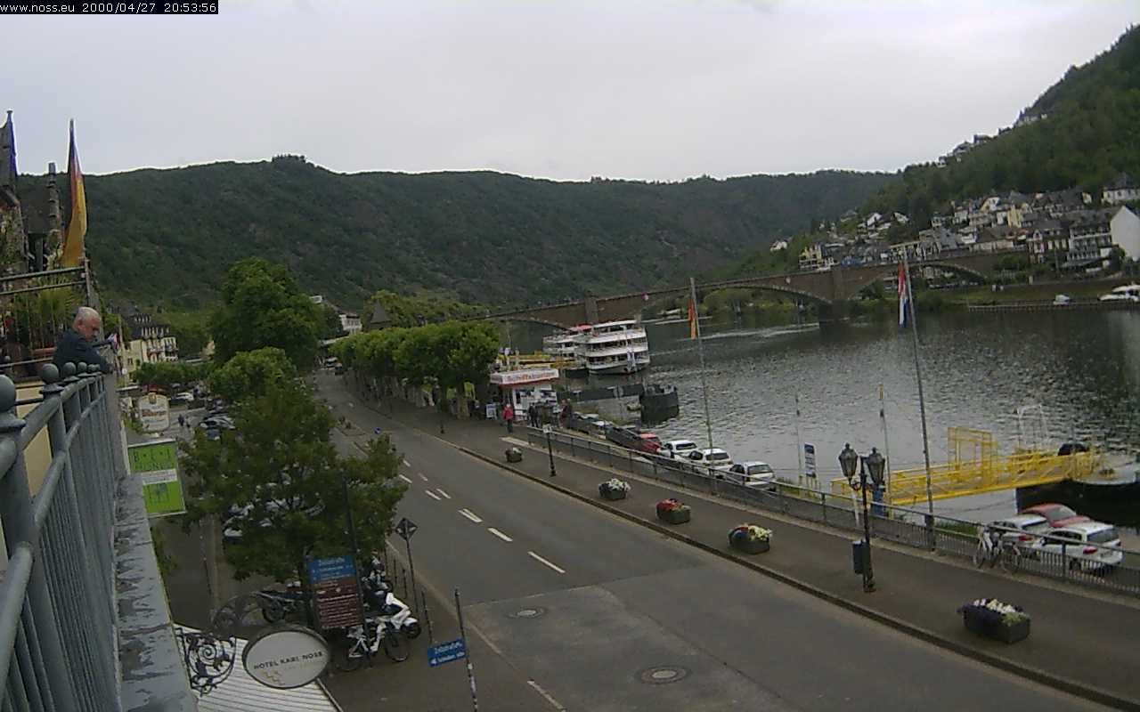 Archived image Webcam Cochem - View to the river Mosel