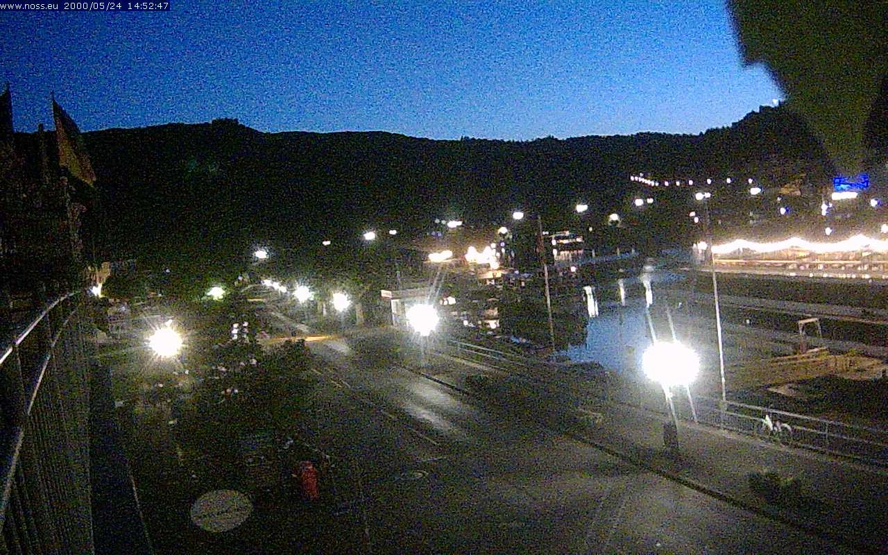 Archiv Foto Webcam Cochem Uferpromenade - Blick auf die Mosel