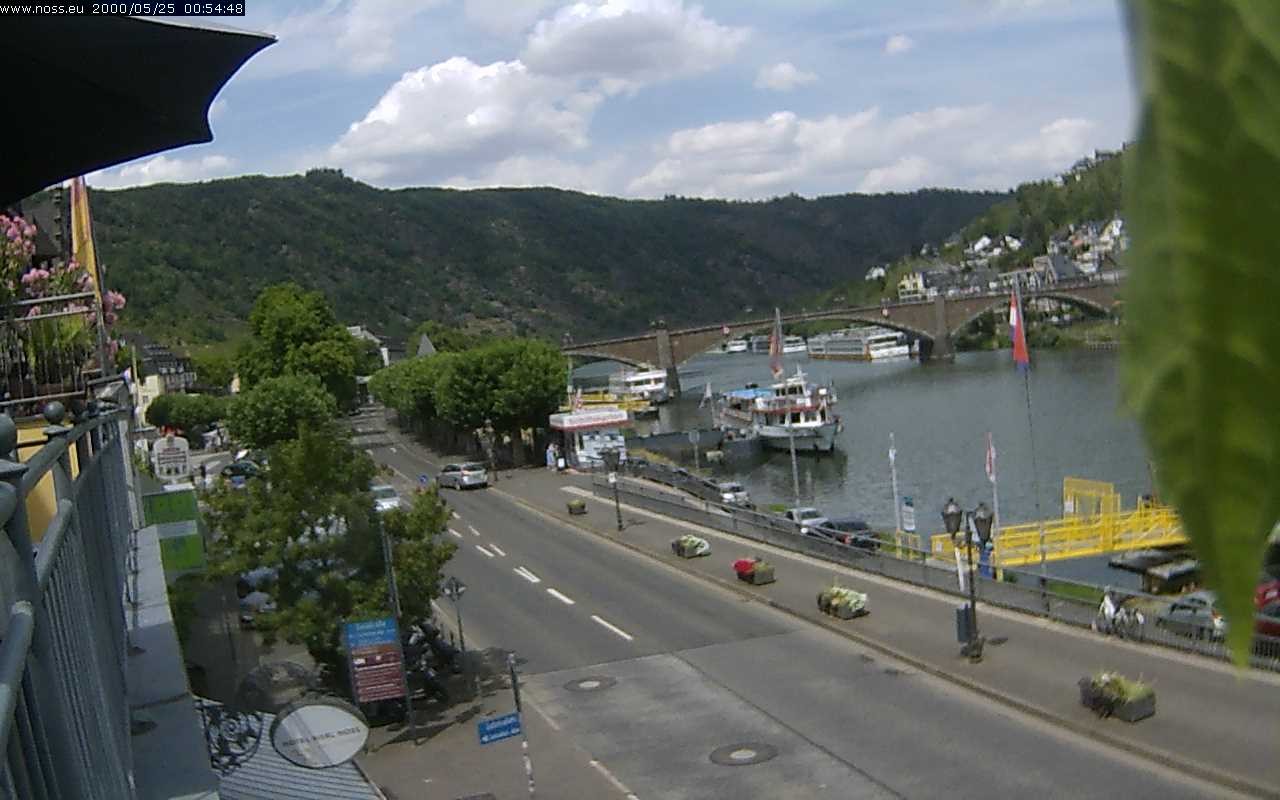 Archiv Foto Webcam Cochem Uferpromenade - Blick auf die Mosel