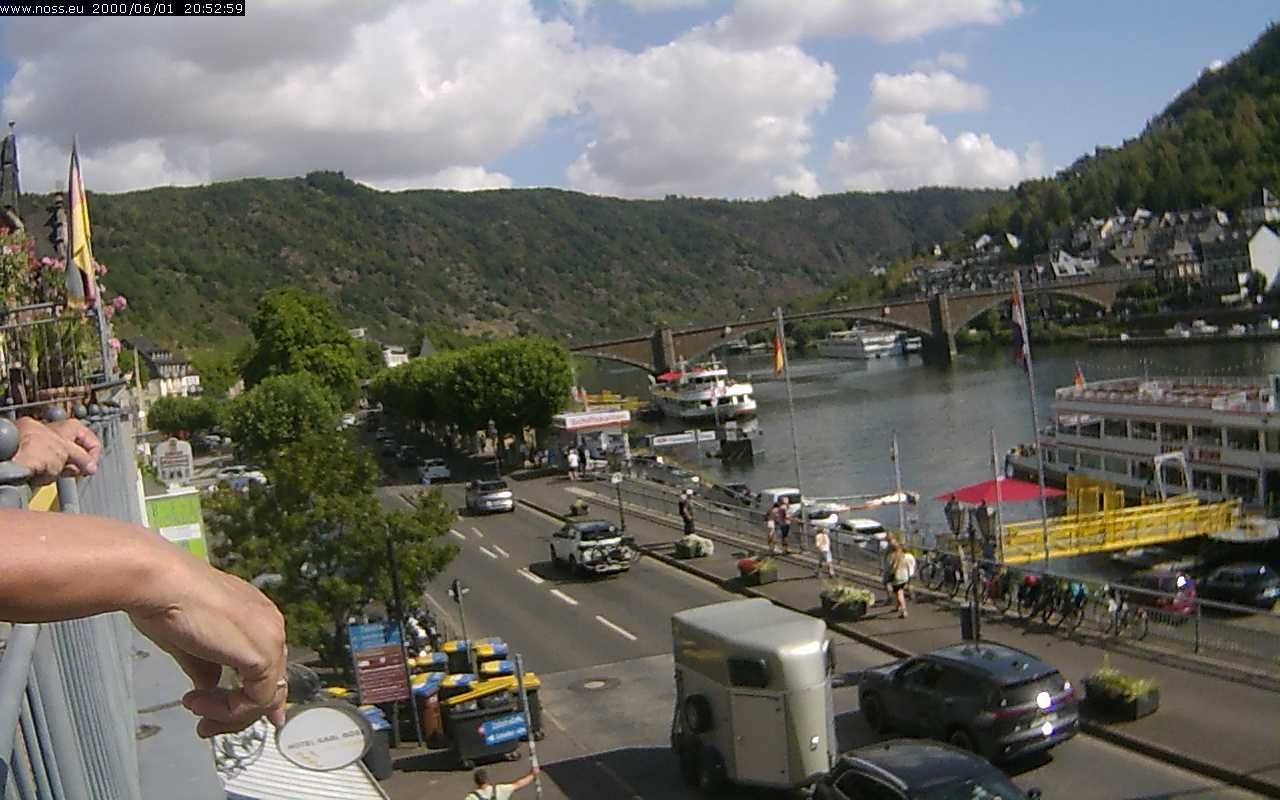 Archived image Webcam Cochem - View to the river Mosel
