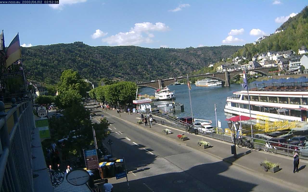 Archived image Webcam Cochem - View to the river Mosel