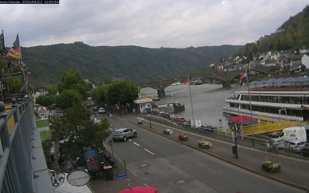 Archiv Foto Webcam Cochem Uferpromenade - Blick auf die Mosel