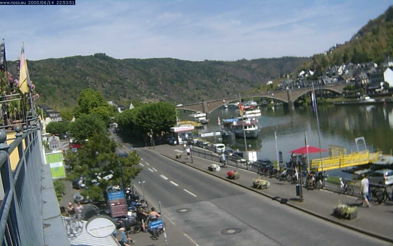 Archiv Foto Webcam Cochem Uferpromenade - Blick auf die Mosel