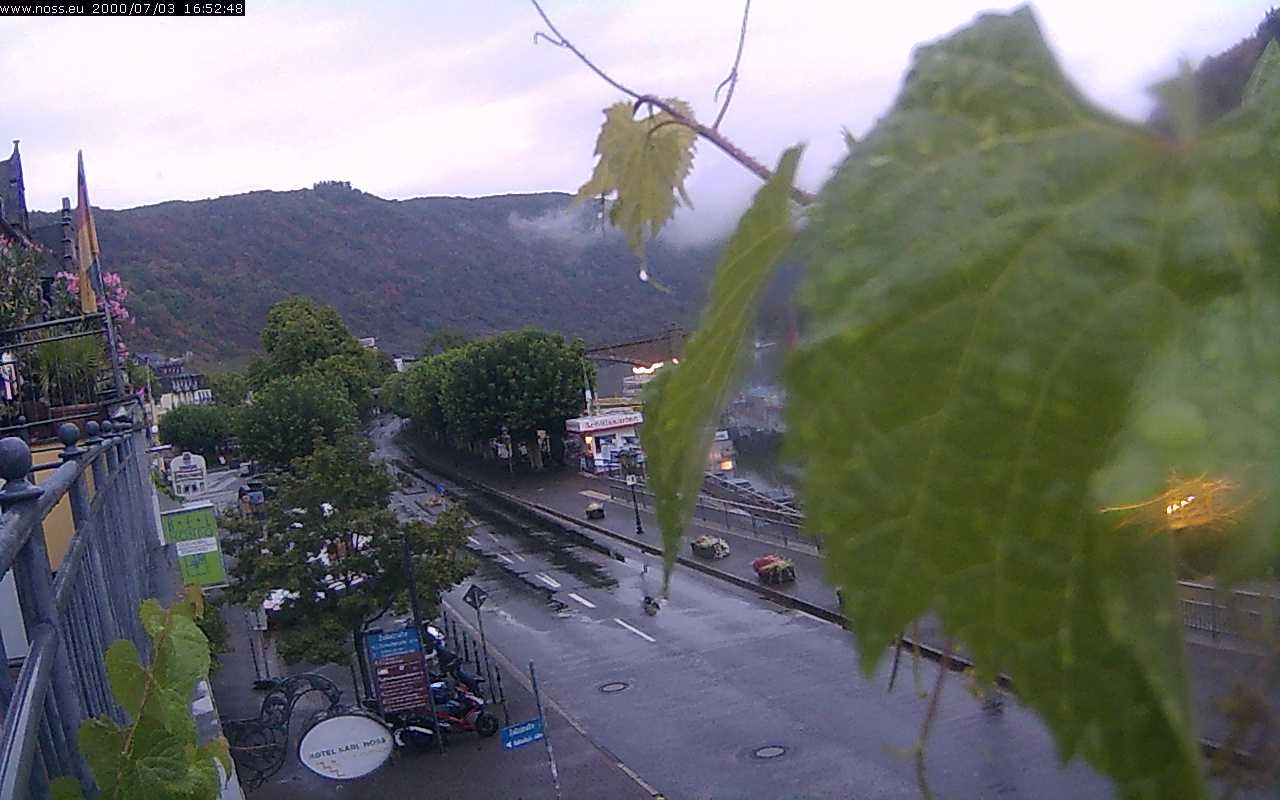 Archiv Foto Webcam Cochem Uferpromenade - Blick auf die Mosel