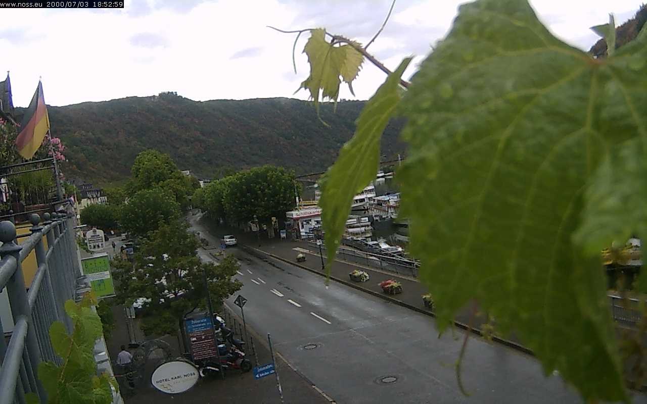 Archiv Foto Webcam Cochem Uferpromenade - Blick auf die Mosel