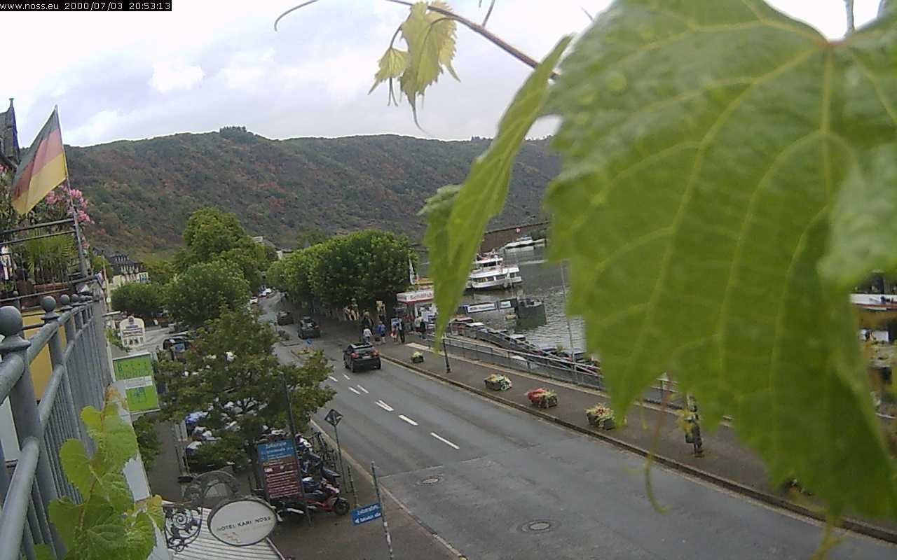 Archiv Foto Webcam Cochem Uferpromenade - Blick auf die Mosel