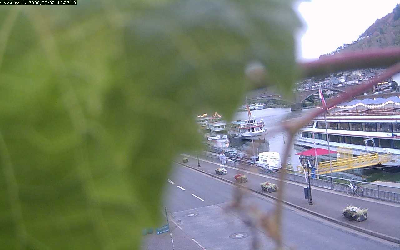 Archiv Foto Webcam Cochem Uferpromenade - Blick auf die Mosel