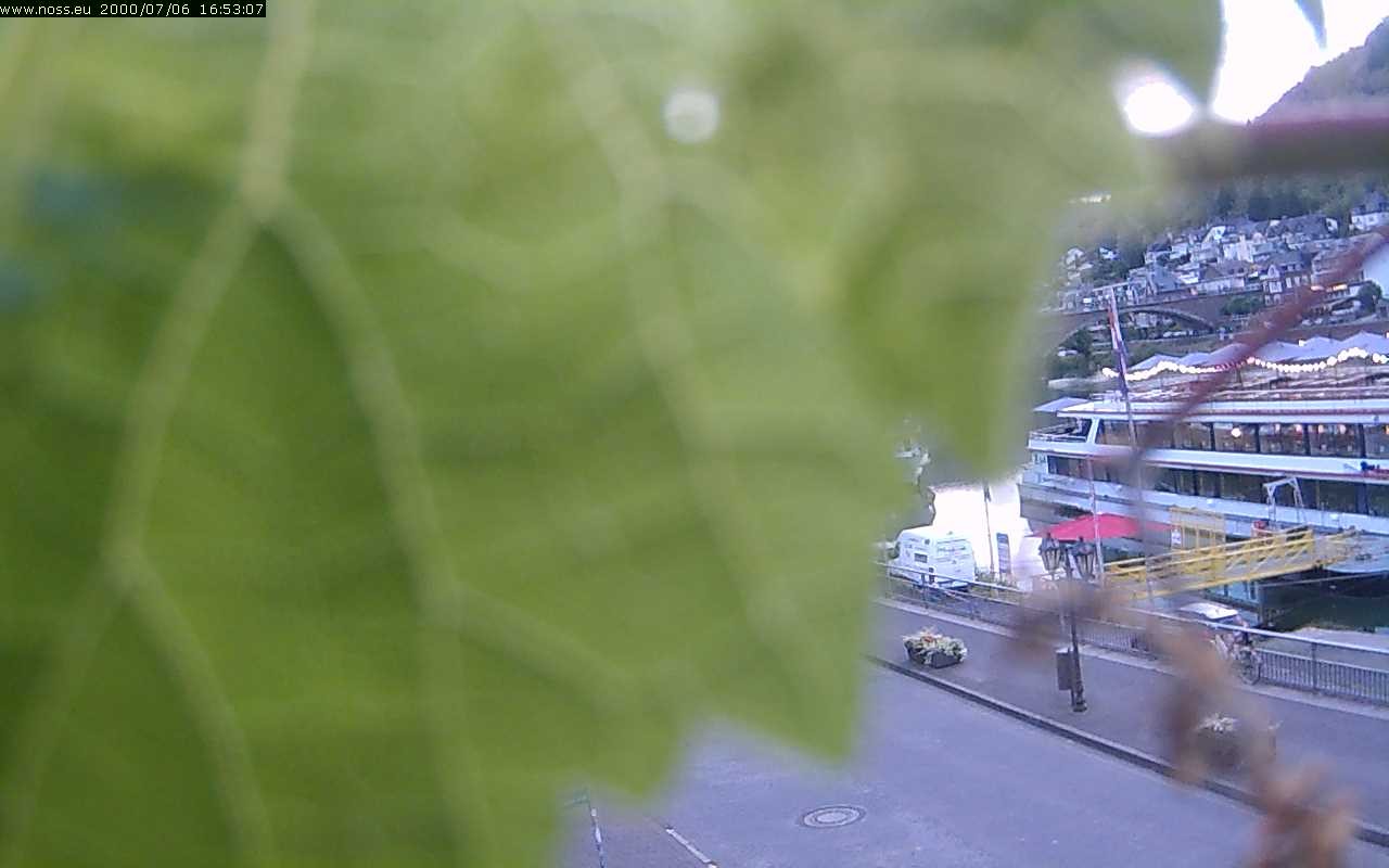 Archiv Foto Webcam Cochem Uferpromenade - Blick auf die Mosel