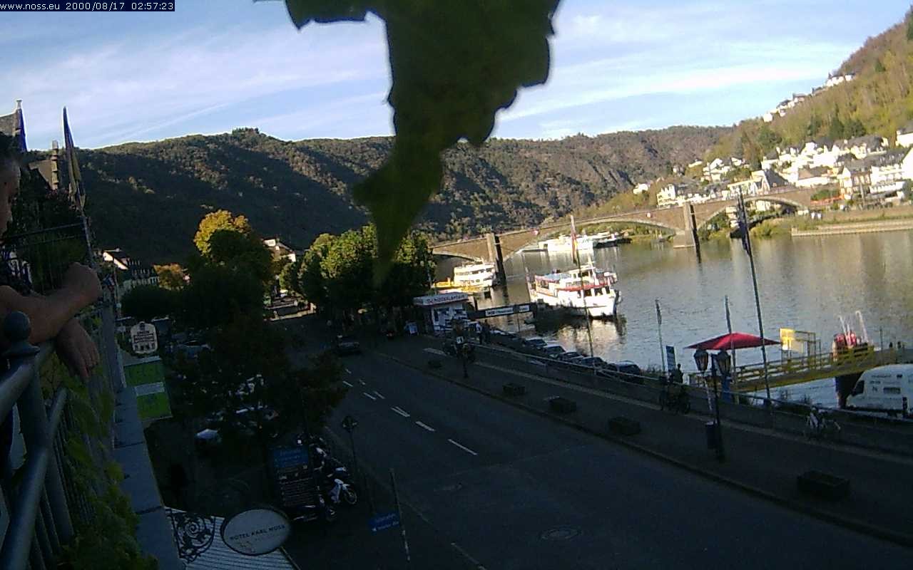 Archiv Foto Webcam Cochem Uferpromenade - Blick auf die Mosel