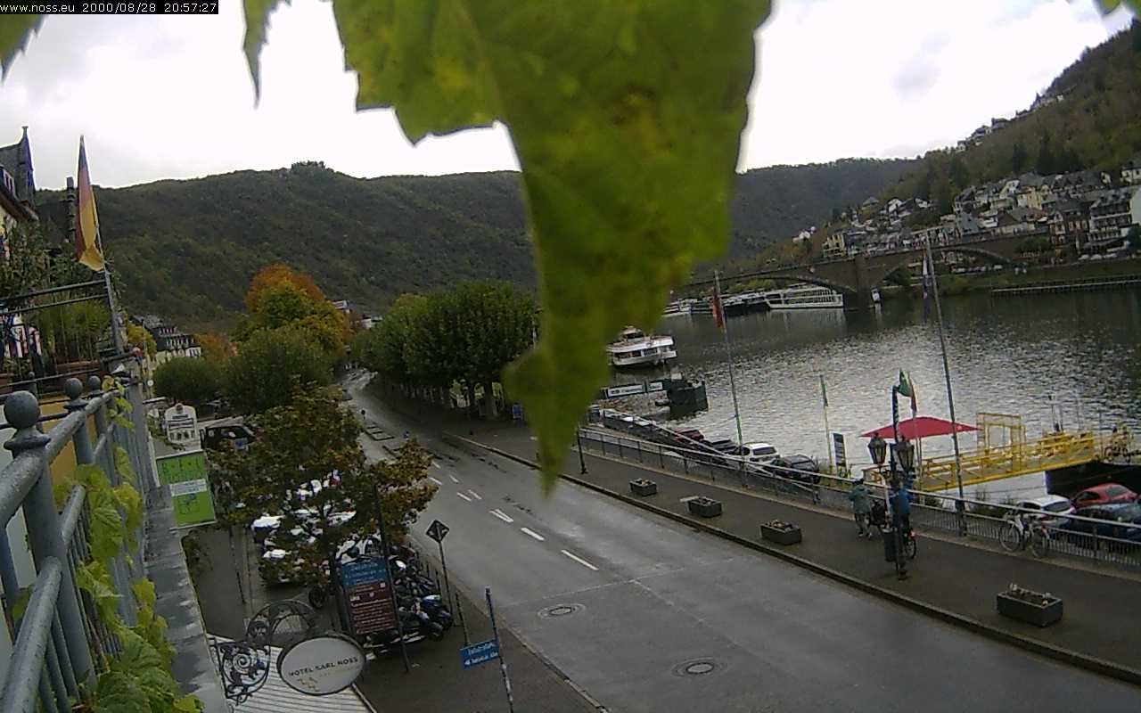Archiv Foto Webcam Cochem Uferpromenade - Blick auf die Mosel