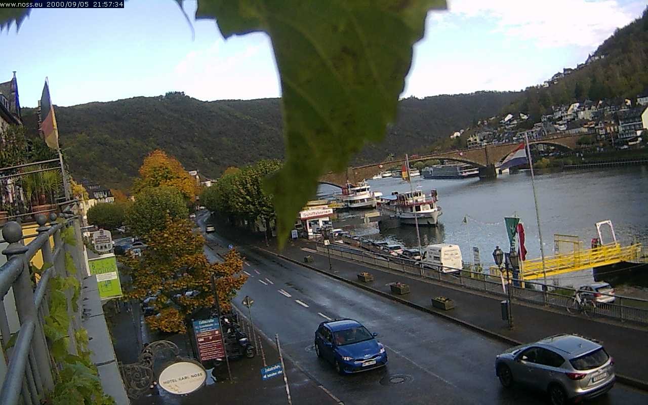 Archiv Foto Webcam Cochem Uferpromenade - Blick auf die Mosel