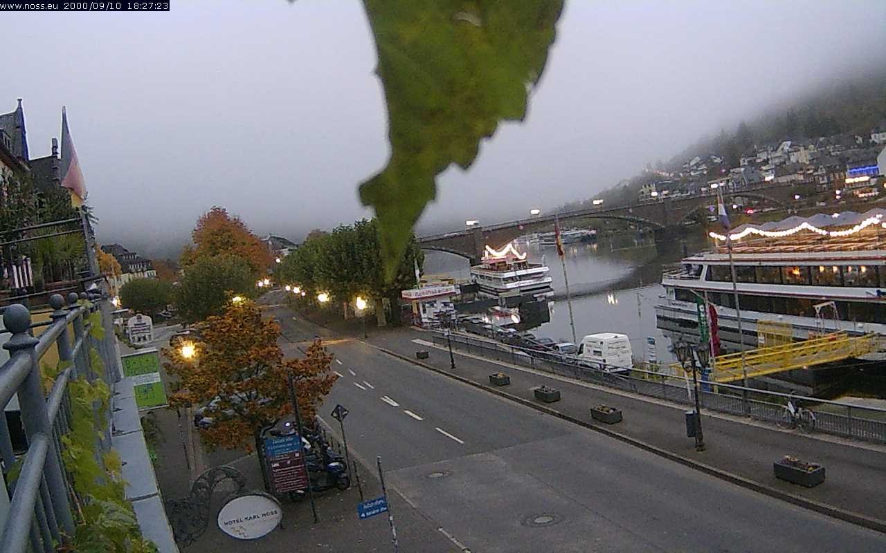 Archiv Foto Webcam Cochem Uferpromenade - Blick auf die Mosel