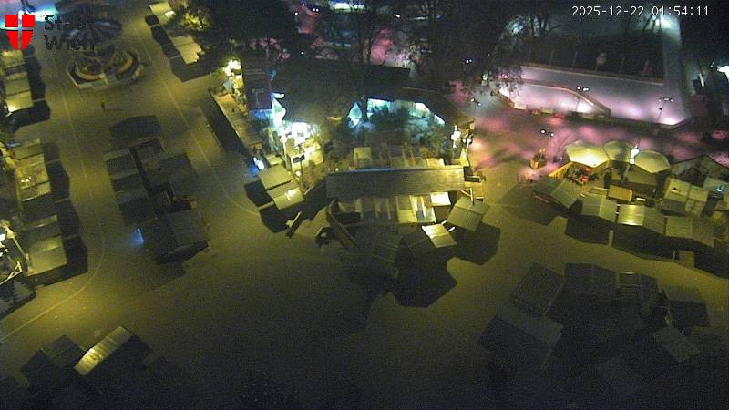 Archiv Foto Webcam Wien - Rathausplatz