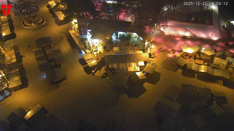 Archiv Foto Webcam Wien - Rathausplatz