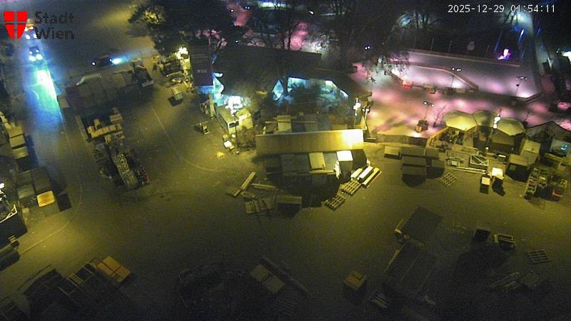 Archiv Foto Webcam Wien - Rathausplatz