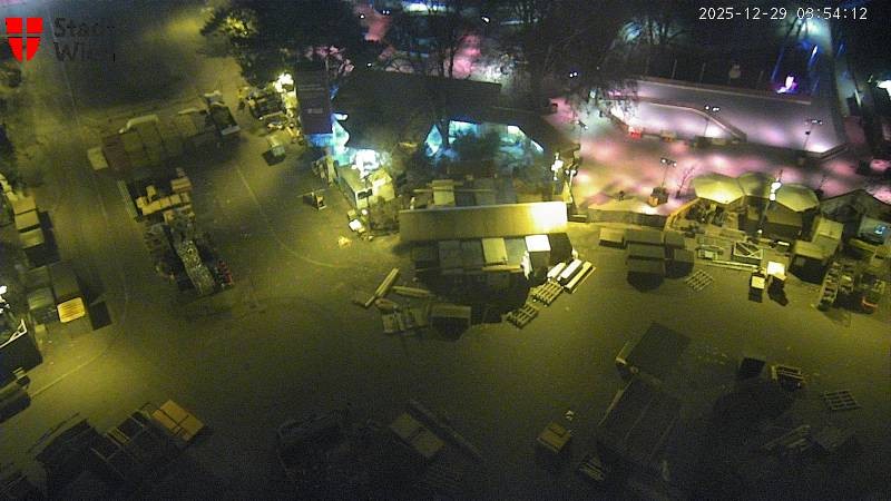 Archiv Foto Webcam Wien - Rathausplatz