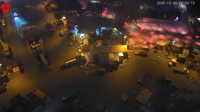 Archiv Foto Webcam Wien - Rathausplatz