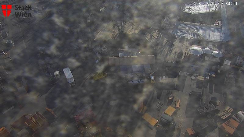 Archiv Foto Webcam Wien - Rathausplatz