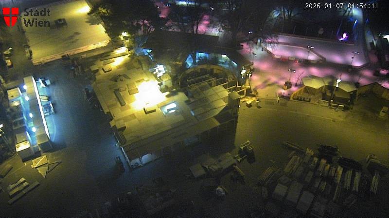 Archiv Foto Webcam Wien - Rathausplatz