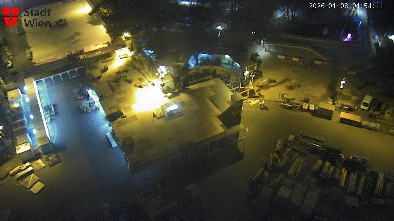 Archiv Foto Webcam Wien - Rathausplatz