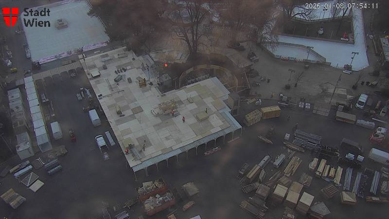 Archived image Webcam Vienna - City Hall