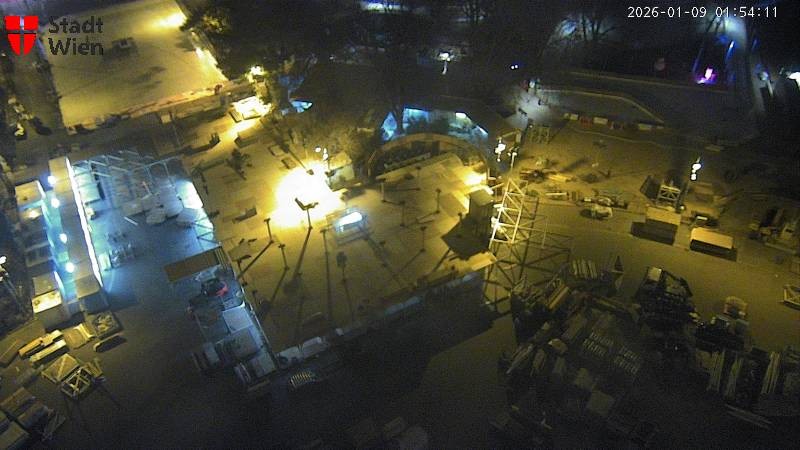 Archiv Foto Webcam Wien - Rathausplatz