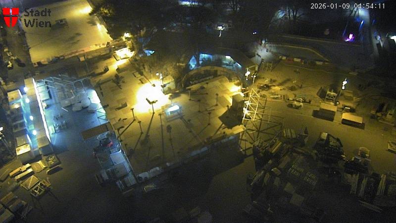 Archiv Foto Webcam Wien - Rathausplatz