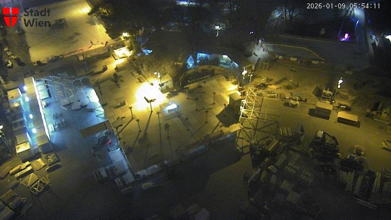 Archiv Foto Webcam Wien - Rathausplatz