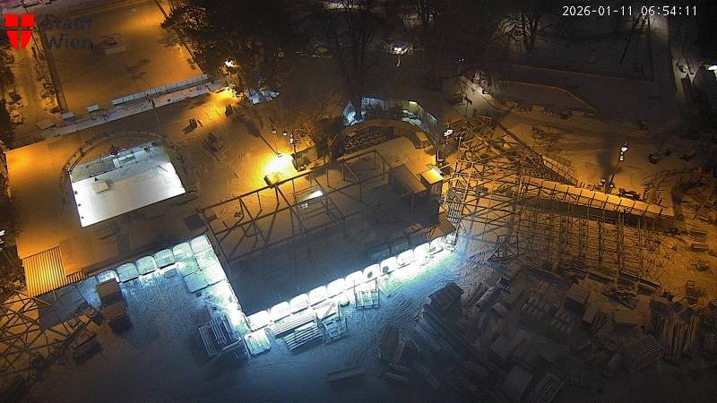 Archived image Webcam Vienna - City Hall